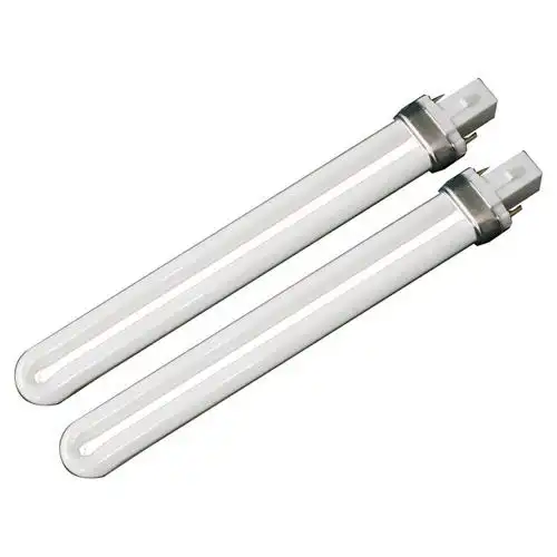 宝视达u型荧光灯管9w11w台灯护眼节能浴霸照明灯管2双针5wled替换