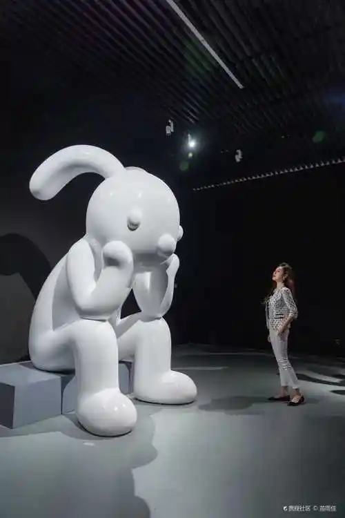 张占占作品展兔子兔子灵动治愈的童心告白