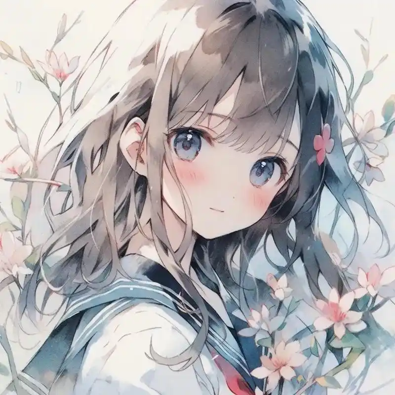 彩虹系列 wechat 头像#动漫女生头像 #微信头像 #值 - 抖音