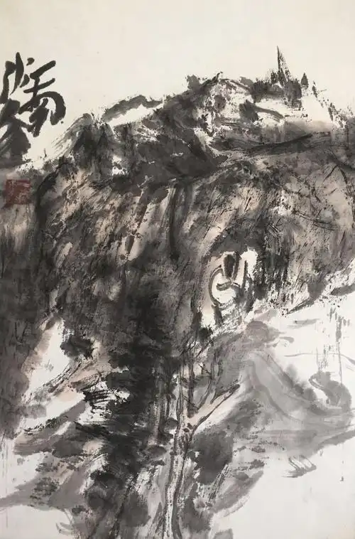 水墨印象意在心间大写意画家张一南