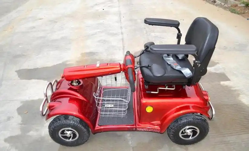 信步xb-a小型四轮电动老年代步车,残疾人代步车,可折叠