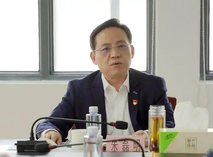 镇党委书记朱磊明,镇党委副书记张卫兴,副镇长陈栋辉,陈飞飞出席会议.