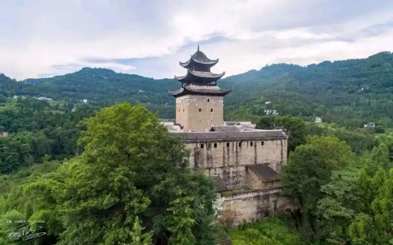 建筑中国古代的楼阁城堡夯土