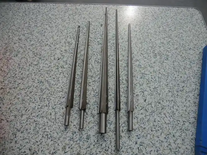 铰刀唢呐白钢笛子锥度二胡斜度加长木头直柄机用铰刀