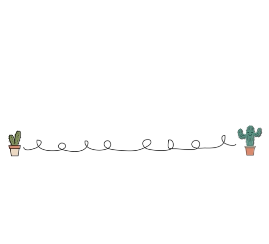 仙人掌分割线图片