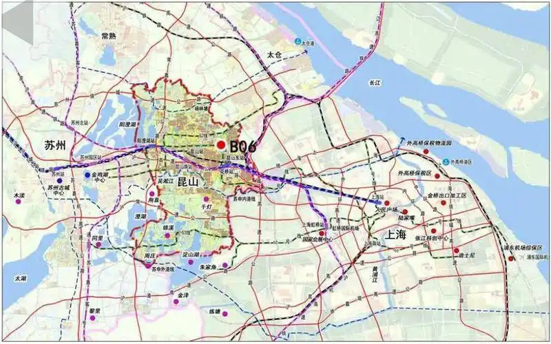 官网公示昆山城东花桥区域最新规划来了即将迎来大变化