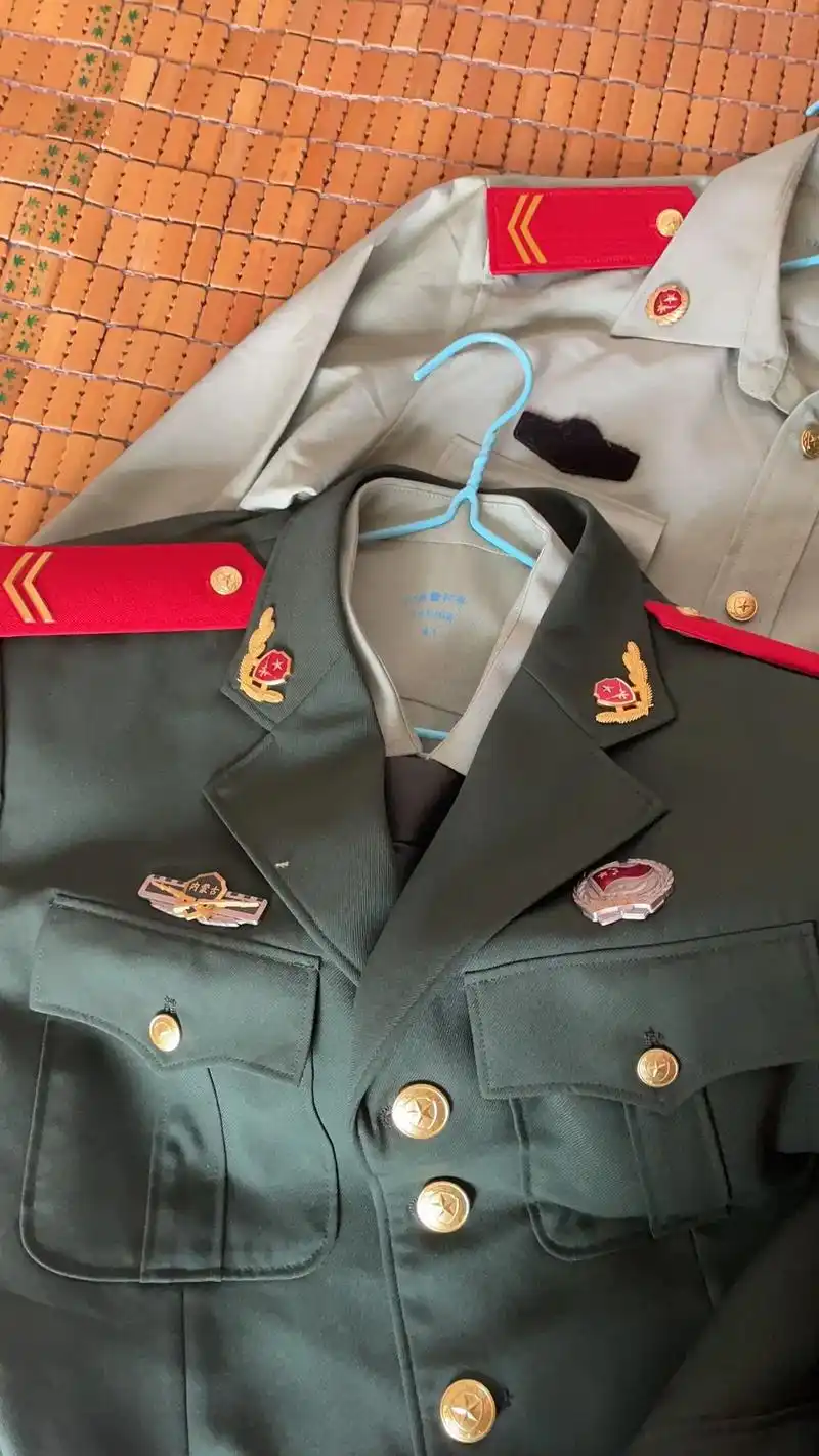 春秋常服成为了回忆!#橄榄绿 #军服 #已退役 - 抖音