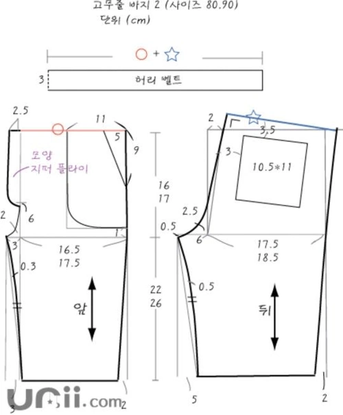 童裤的制作与裁剪 男童裤子的裁剪图和制作过程,很详细的哦