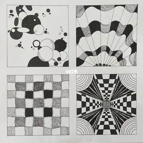 点线面和综合#平面构成  #点线面  #大学设计 #平面构成作业