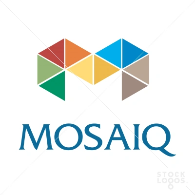 40个色彩艳丽的几何图形元素logo设计欣赏 综合图片--创意图库