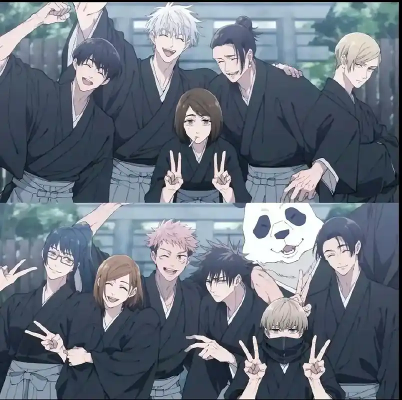 开局一张合照,结尾一张合照.#咒术回战 #虎杖悠仁 #七海建 - 抖音