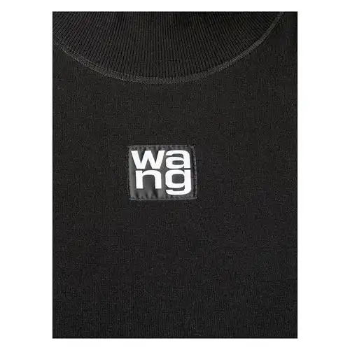 alexander wang/亚历山大·王 20年秋冬 百搭 女性 logo 黑色 女士