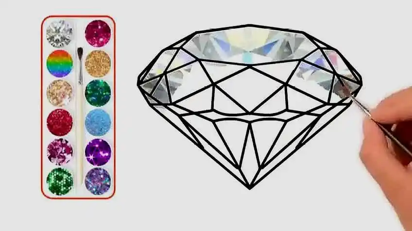 钻石简笔画法(钻石简笔画法大全)