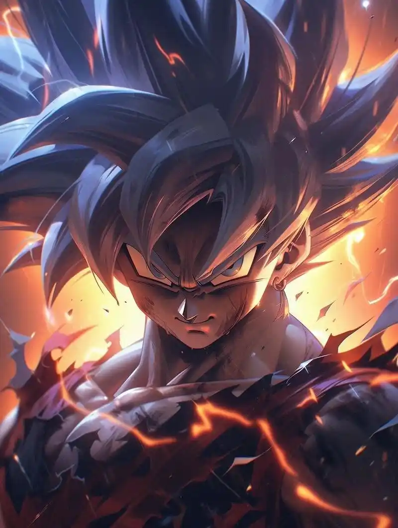 midjourney丨卡卡罗特 各种形态的悟空