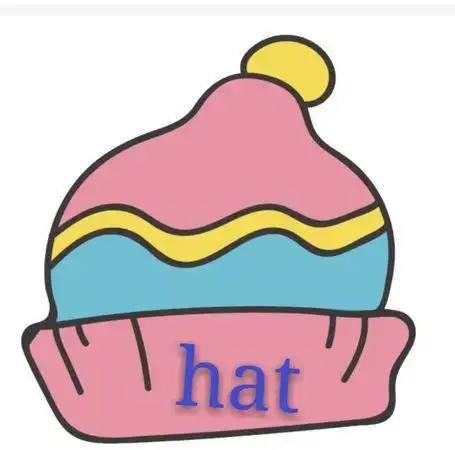 1,帽子的英文:hat,英 [h_t] 美 [h_t].2,她把头发拢起来塞进帽子里.