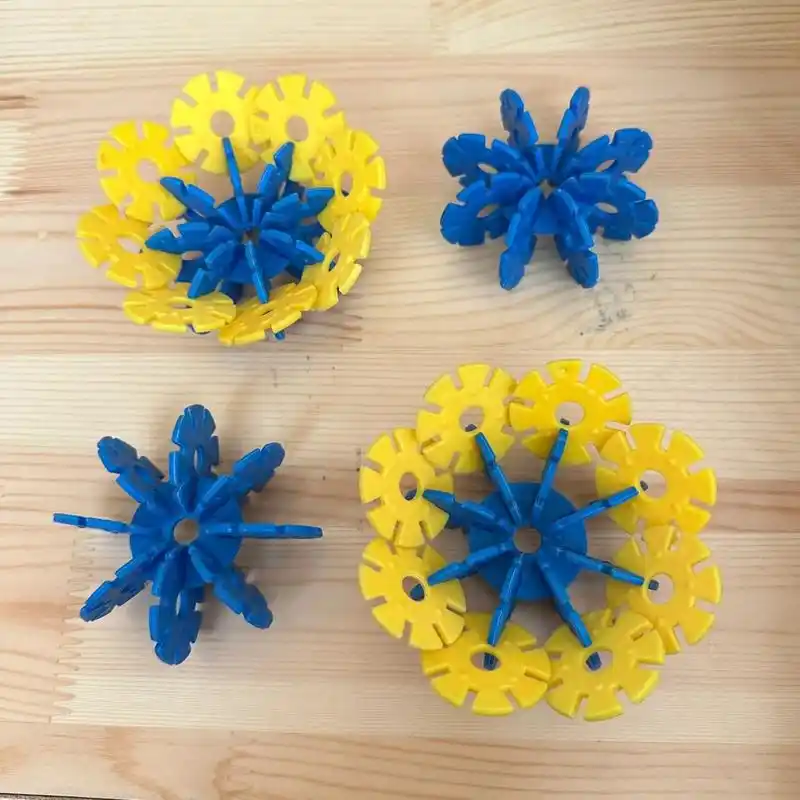 雪花片《小汽车》 男孩超爱的小车07哟