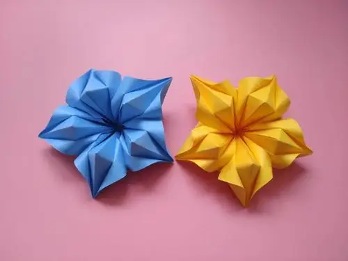 用纸折的8款花朵,你最喜欢哪一款?手工diy折纸大全