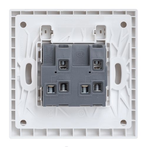 双控tcl罗格朗家用双联二位双开二开开关面板双控开关