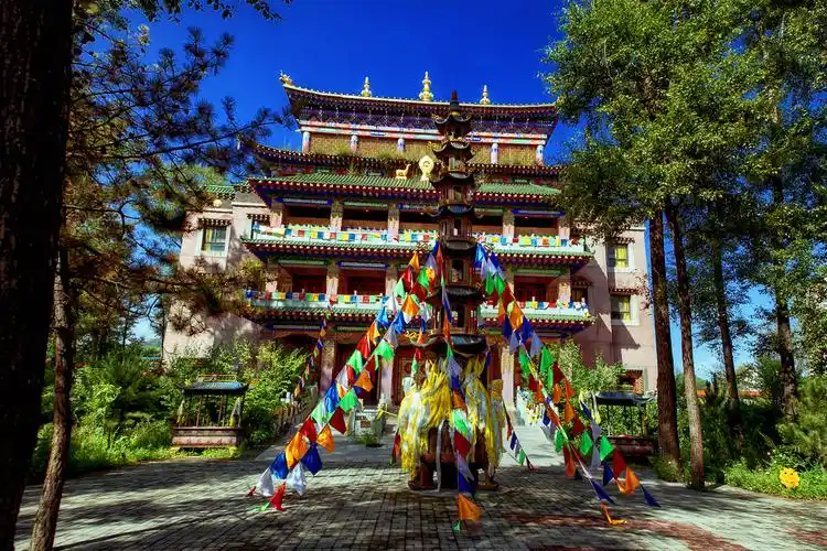 向西游摄美丽中国 青海篇 (24)《湟源县赞普林卡》