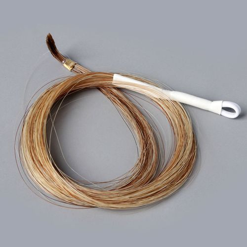 专业二胡备用马尾二胡弓替换马尾优质无漂染弓毛贴弦效果出色 天然花