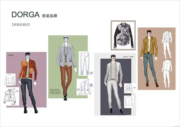 休闲男装-男装设计-cfw服装设计