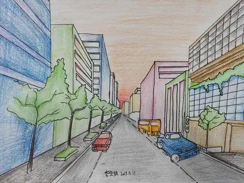 2019.5.11周六晚上.动漫提高班.《街景》