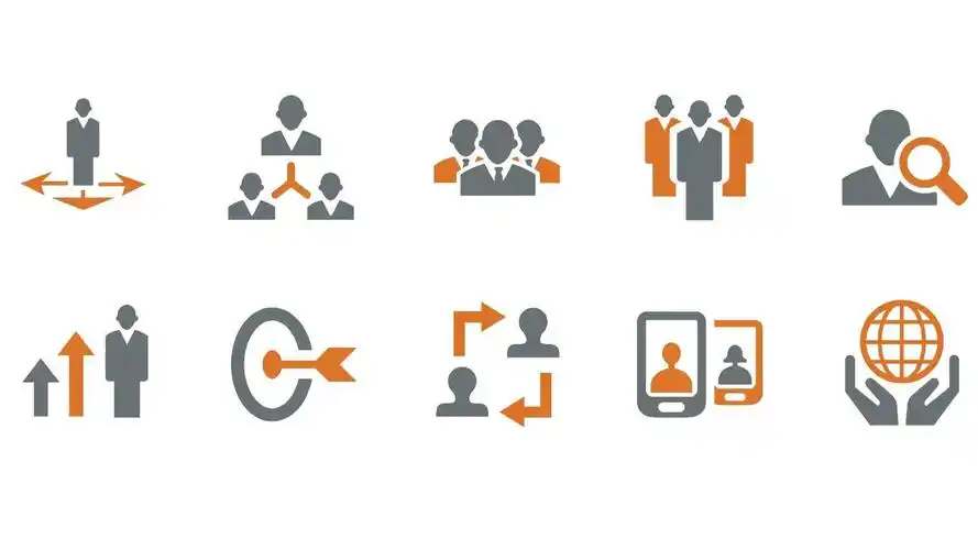 扁平化商务人物头像 商务人物图标ppt素材_word文档在线阅读与下载_无