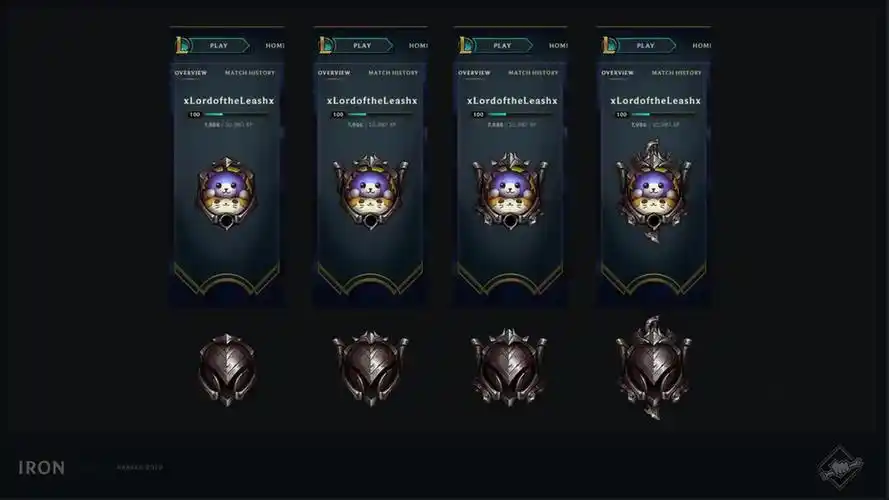 英雄联盟s9新赛季全新段位徽章和图标