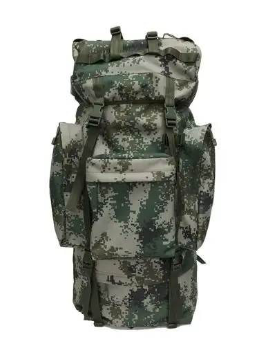 领军者正品100l户外背包07迷彩登山包双肩男旅行战术军野外背囊
