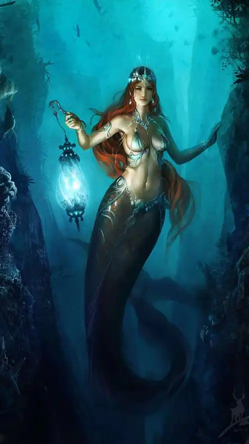 有没有好看的和美人鱼有关的图片? - 知乎