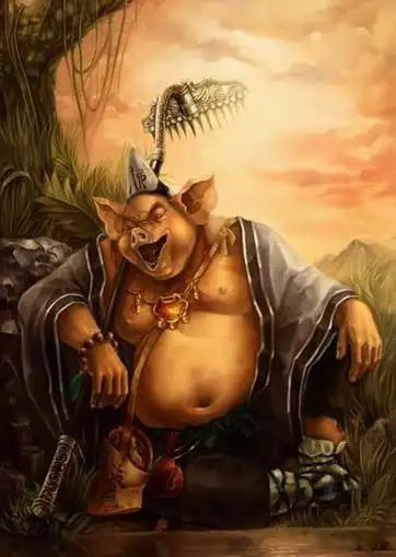 都说猪八戒贪图美色原来他喜欢的不是嫦娥仙子而是霓裳仙子