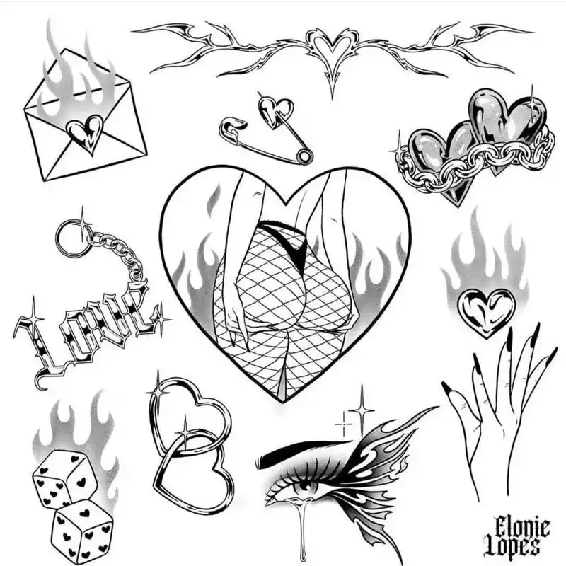 tattoo #手稿分享 #纹身图案手稿 #刺青 #tat - 抖音