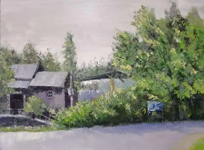 高斌油画写生作品集