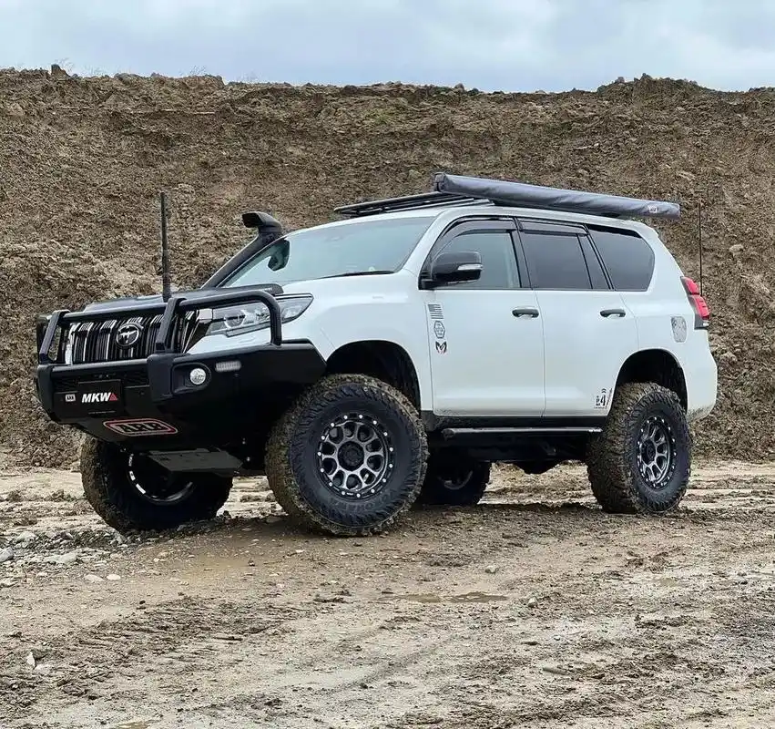 lc150 prado普拉多越野改装.arb顶峰牛栏杠 ar - 抖音