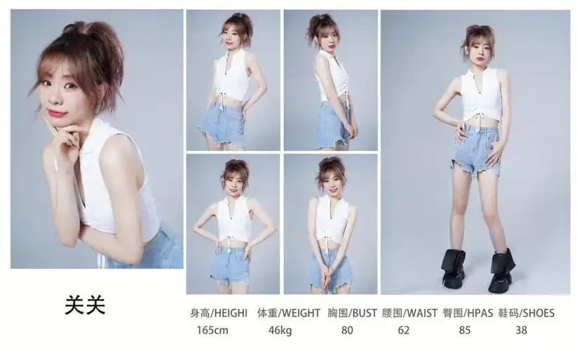 模卡 castingcasting一般用于群演模特 选角,平面模特