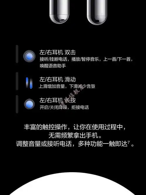 荣耀honor华为huaweifreebuds4真无线蓝牙耳机主动降噪跑步运动通