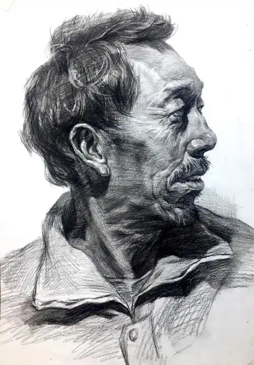 素描作品|纯艺术|绘画|胖凡先生 - 原创作品 - 站酷 (zcool)