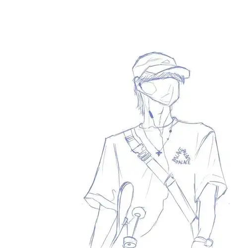 今日ipad绘画王一博