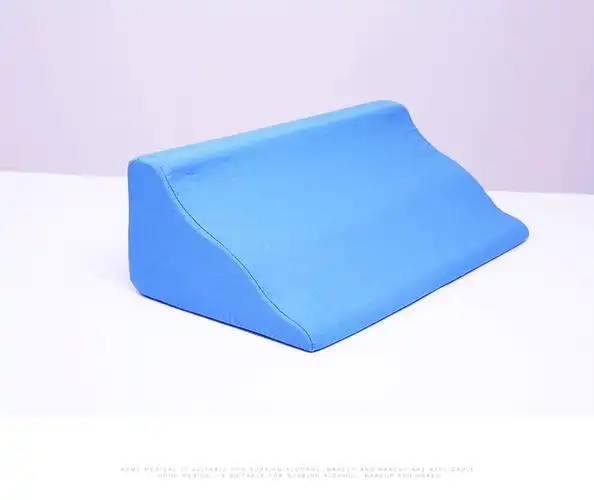 用品瘫痪卧床病人防褥疮三角枕头靠背全棉棉布外套r形翻身垫长50cm