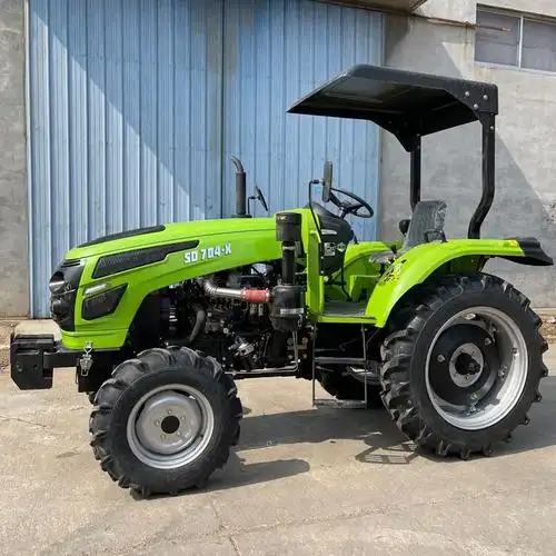 水田高花胎四轮旋耕机省油四轮拖拉机水田旱地两用型轮式拖拉机