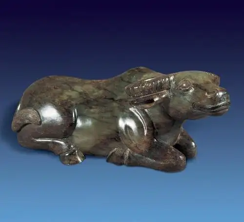 【清 旧玉牛】拍卖品_图片_价格_鉴赏_摆件_雅昌艺术品拍卖网