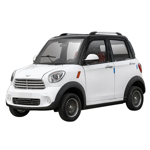 四轮电动车家用小型汽车女士微型电瓶成人全封闭新能源油电代步车