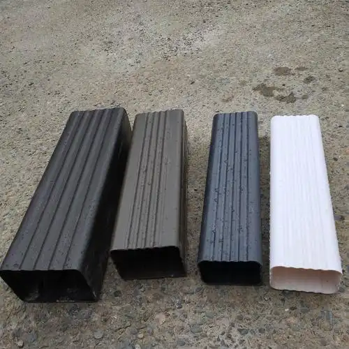 保定pvc屋檐雨水槽成品檐沟方形水管落水系统