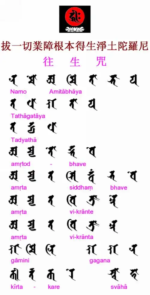 往生咒