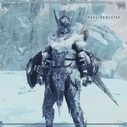 怪物猎人世界冰原霜翼风漂龙套装公布