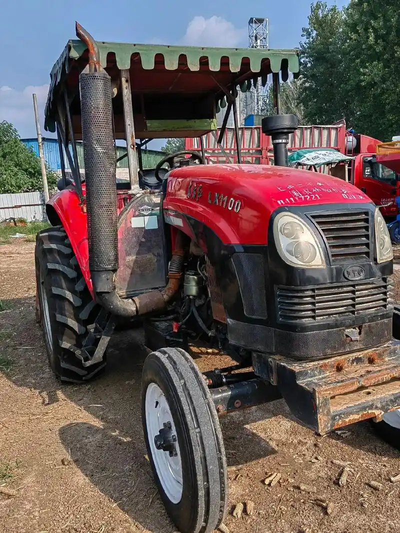 13年东方红1100,国二大泵.大桥车.#大马力拖拉机 #农 - 抖音