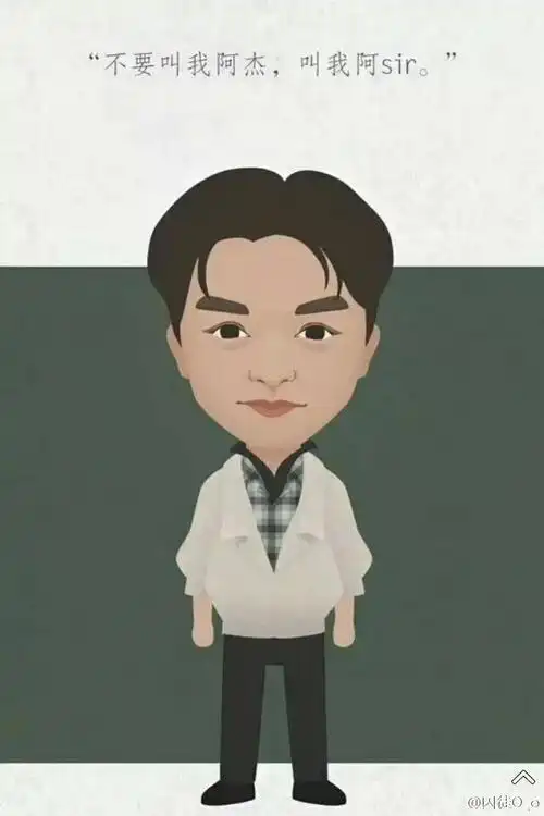 张国荣经典电影角色卡通肖像