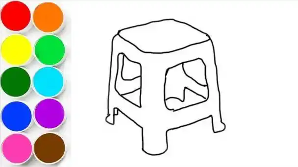 板凳简笔画 板凳简笔画法