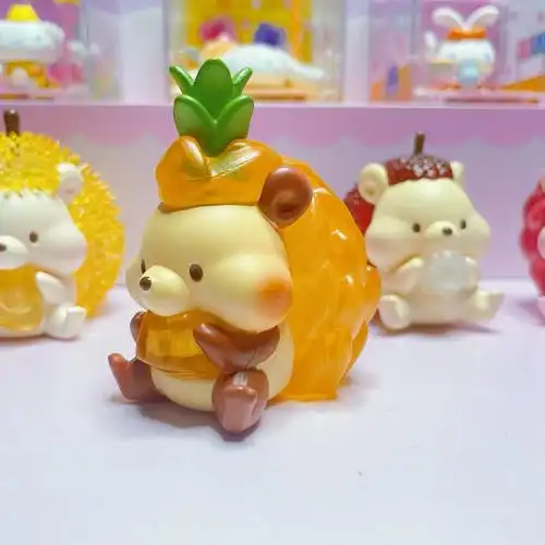 jinart水果刺猬扭蛋盲盒可爱萌宠动物潮玩手办潮玩盲盒