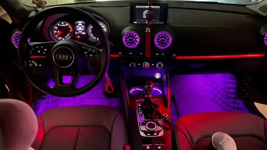 奥迪a3 专用#氛围灯 #涡轮氛围灯 #奥迪